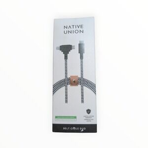 K5-O Native Union Belt‎ Cable Duo 4.9' USB-C to C & Lighting Cable